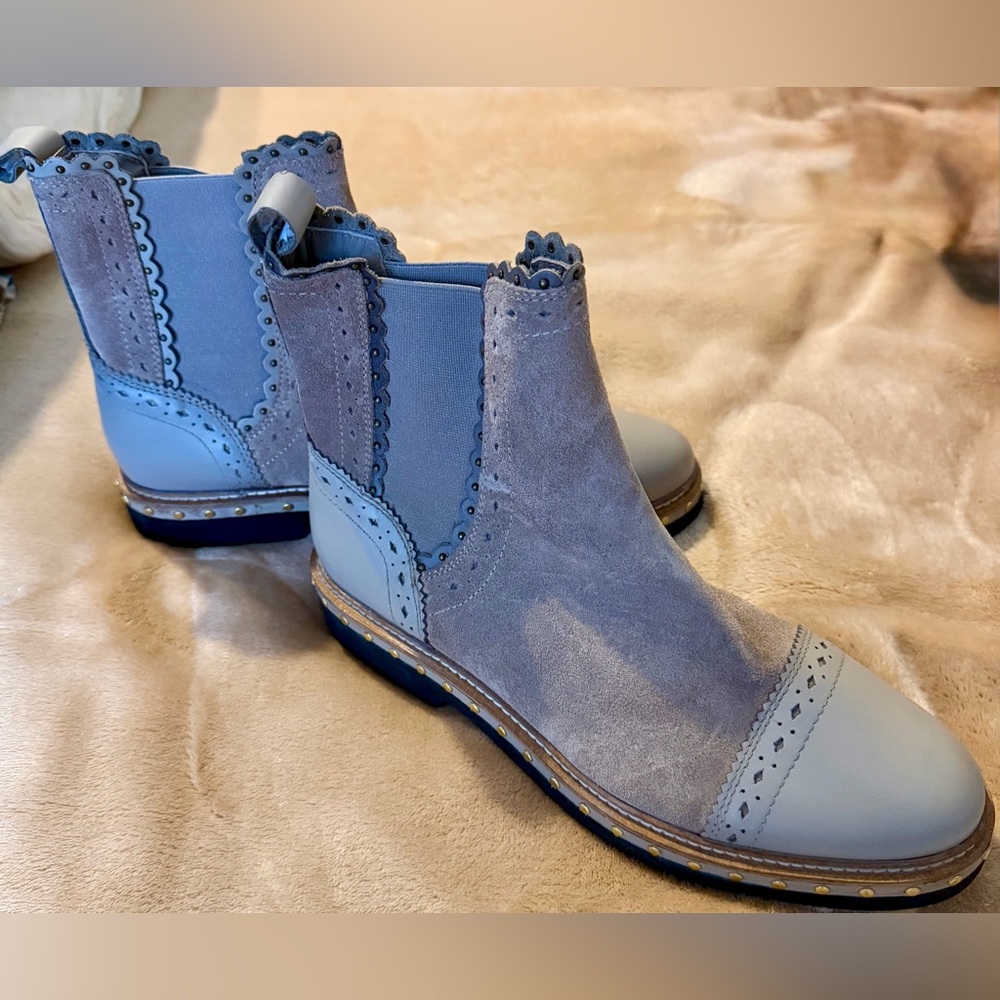 Free People Atlas Studded Chelsea Bootie size 10